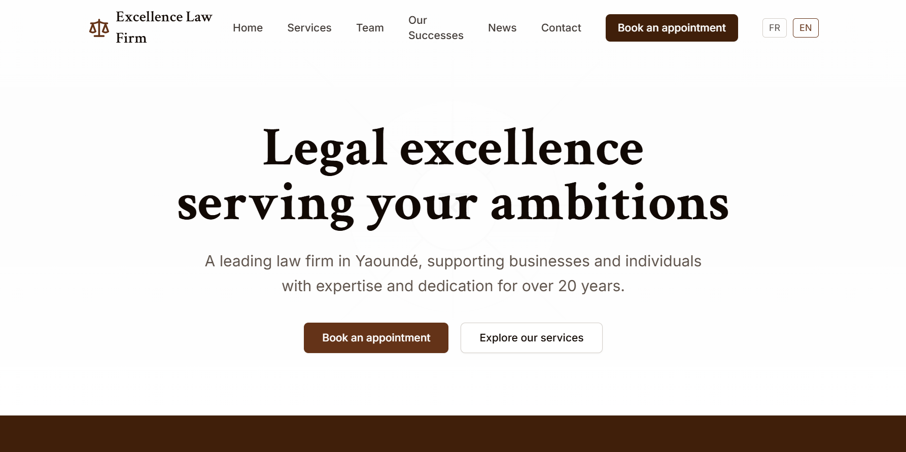 Demo site pour cabinet d'avocat